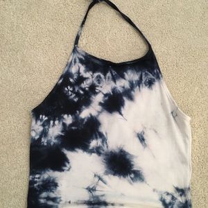 Brandy Melville Tie-dye Crop Top